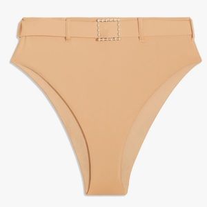 WeWoreWhat Emily Swim Bottom in Tan